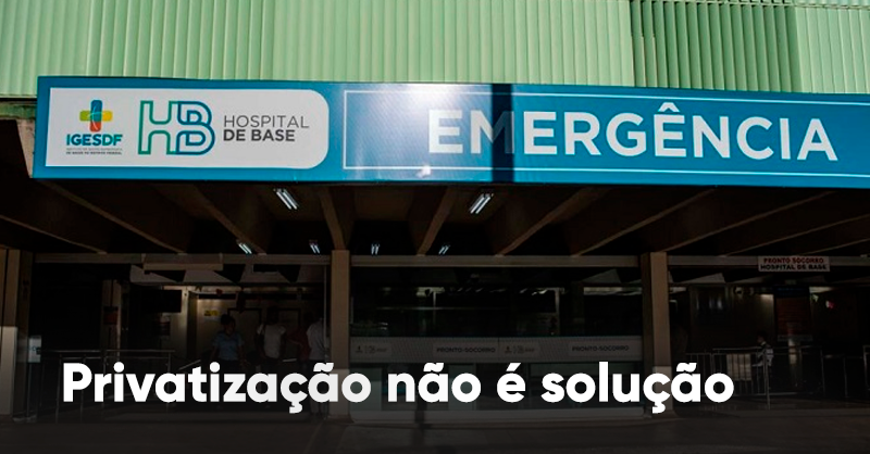 Privatização é ameaça