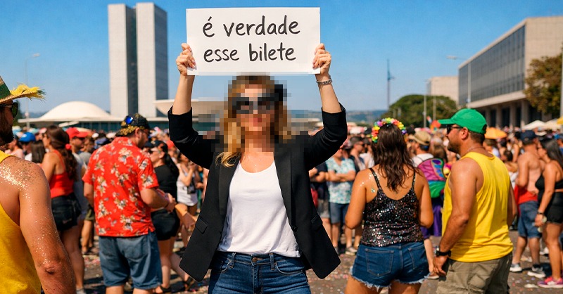 Bloco do GDF: entre a fantasia e a distopia
